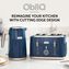 Breville Obliq 4S Toaster Blue Colour Image 4 of 8